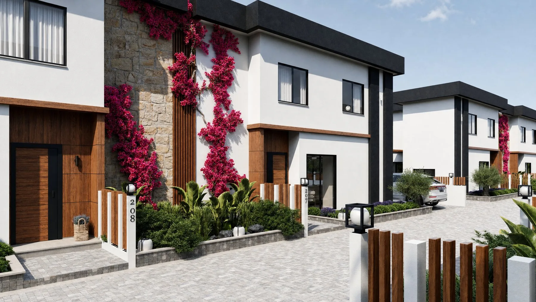 K'SABA İskele 3+1 villa projesi