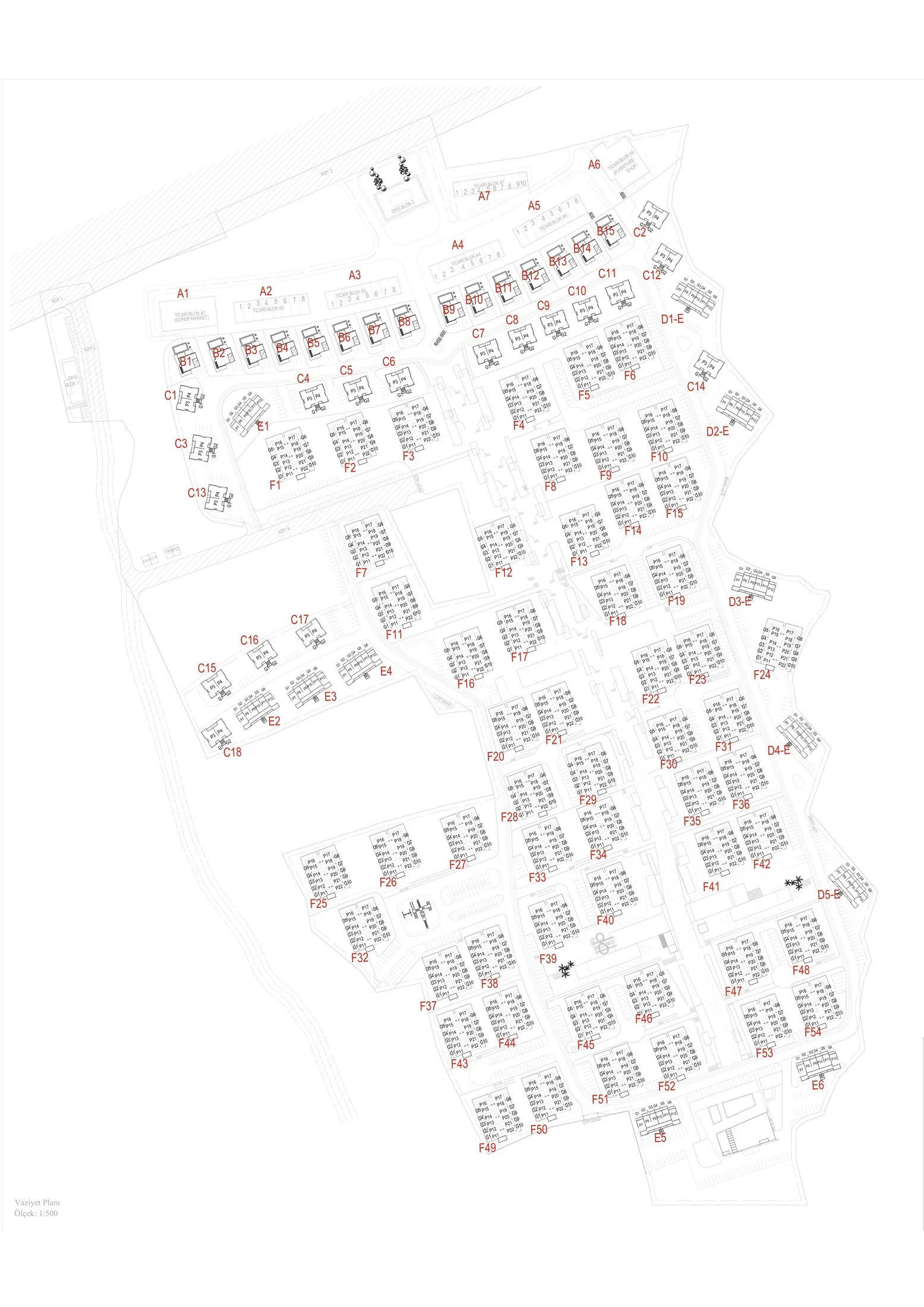 Habitat 2026 vaziyet planı