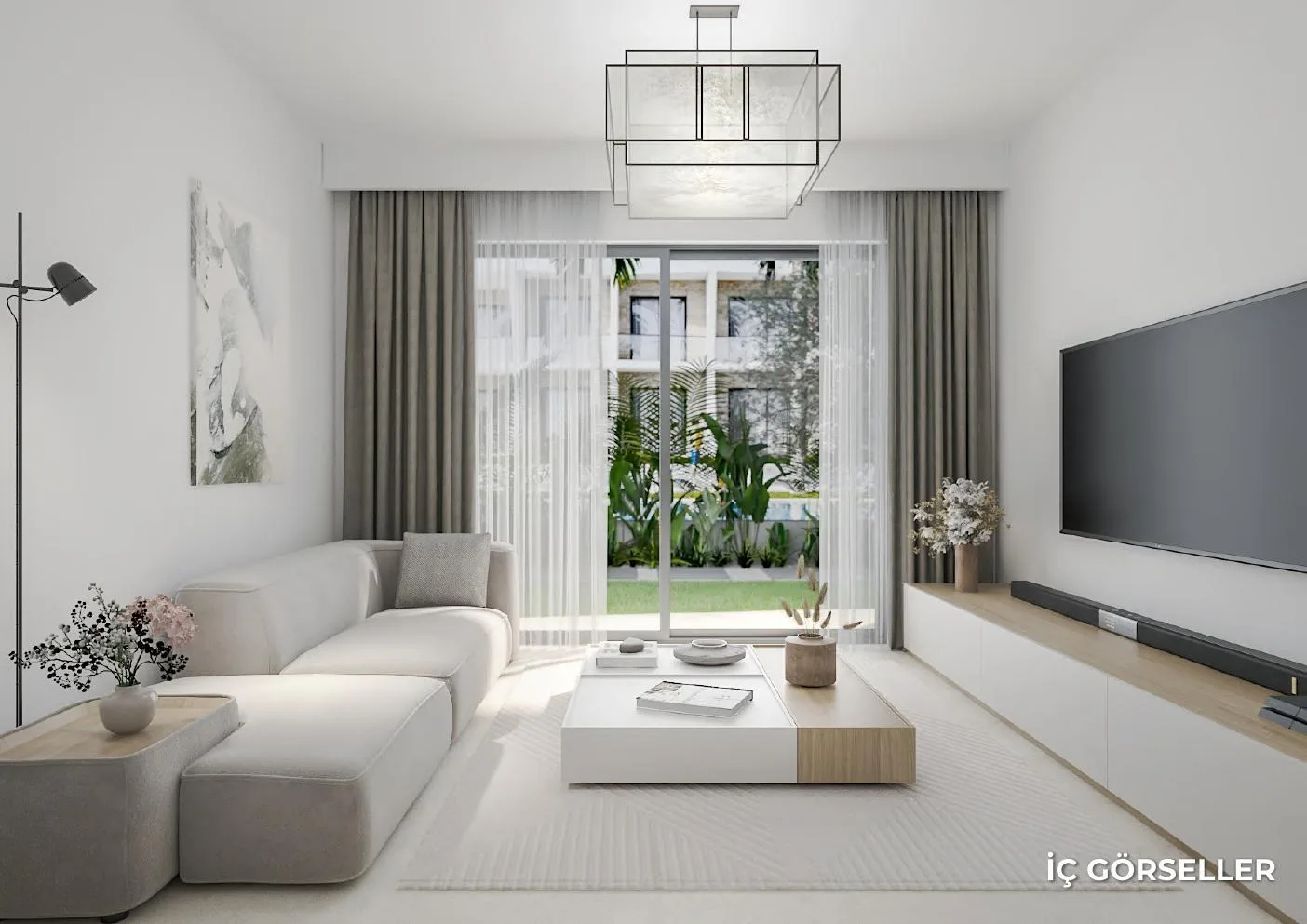 Dolce Mare Resort iç mekan salon tasarımı