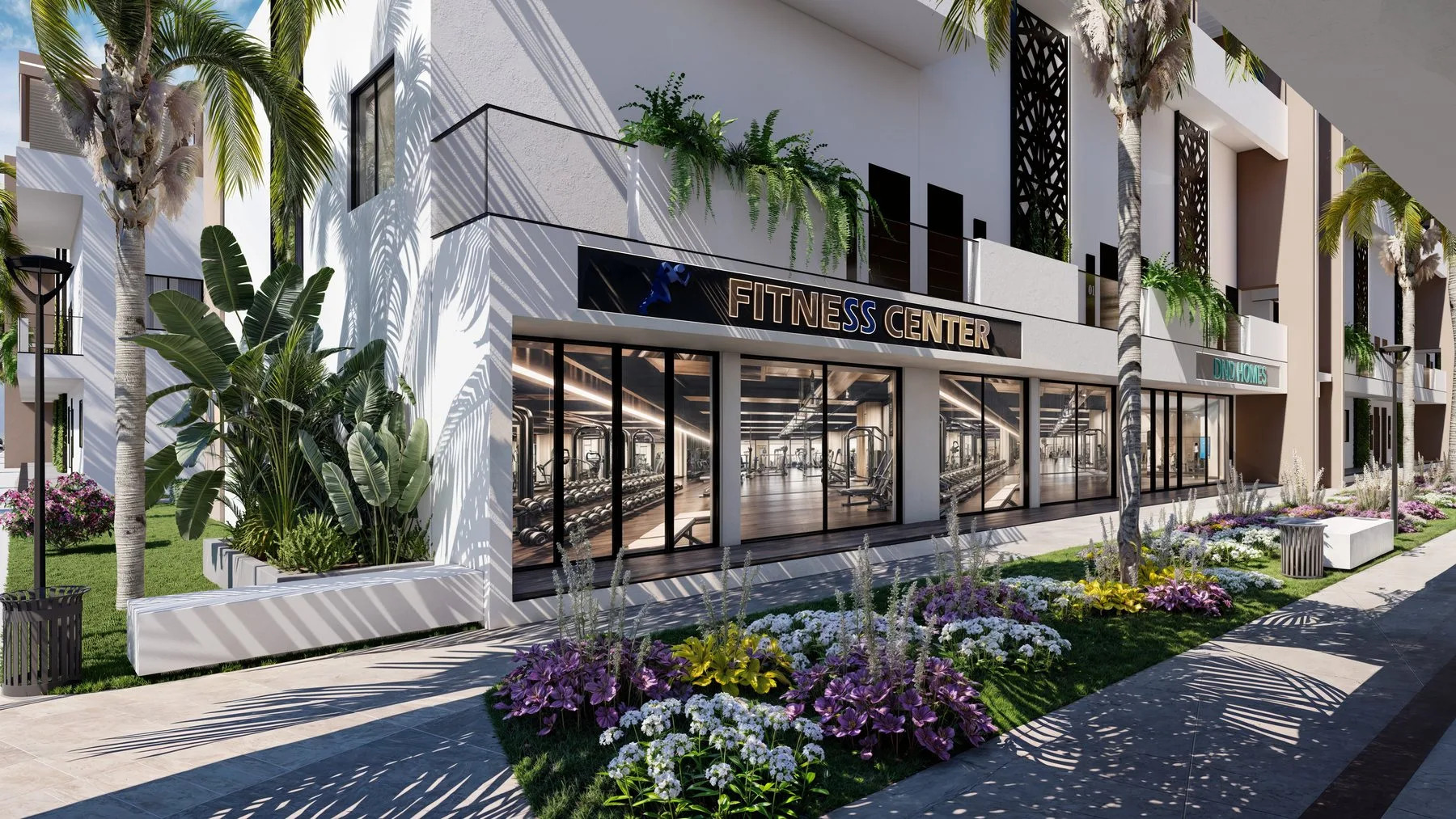 Lagoon Verde fitness merkezi dış görünümü