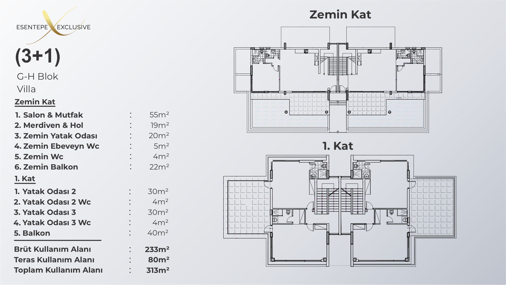 Esentepe Exclusive Villa mit 3 Schlafzimmern und Privatpool - frontend.project_detail.floor_plan