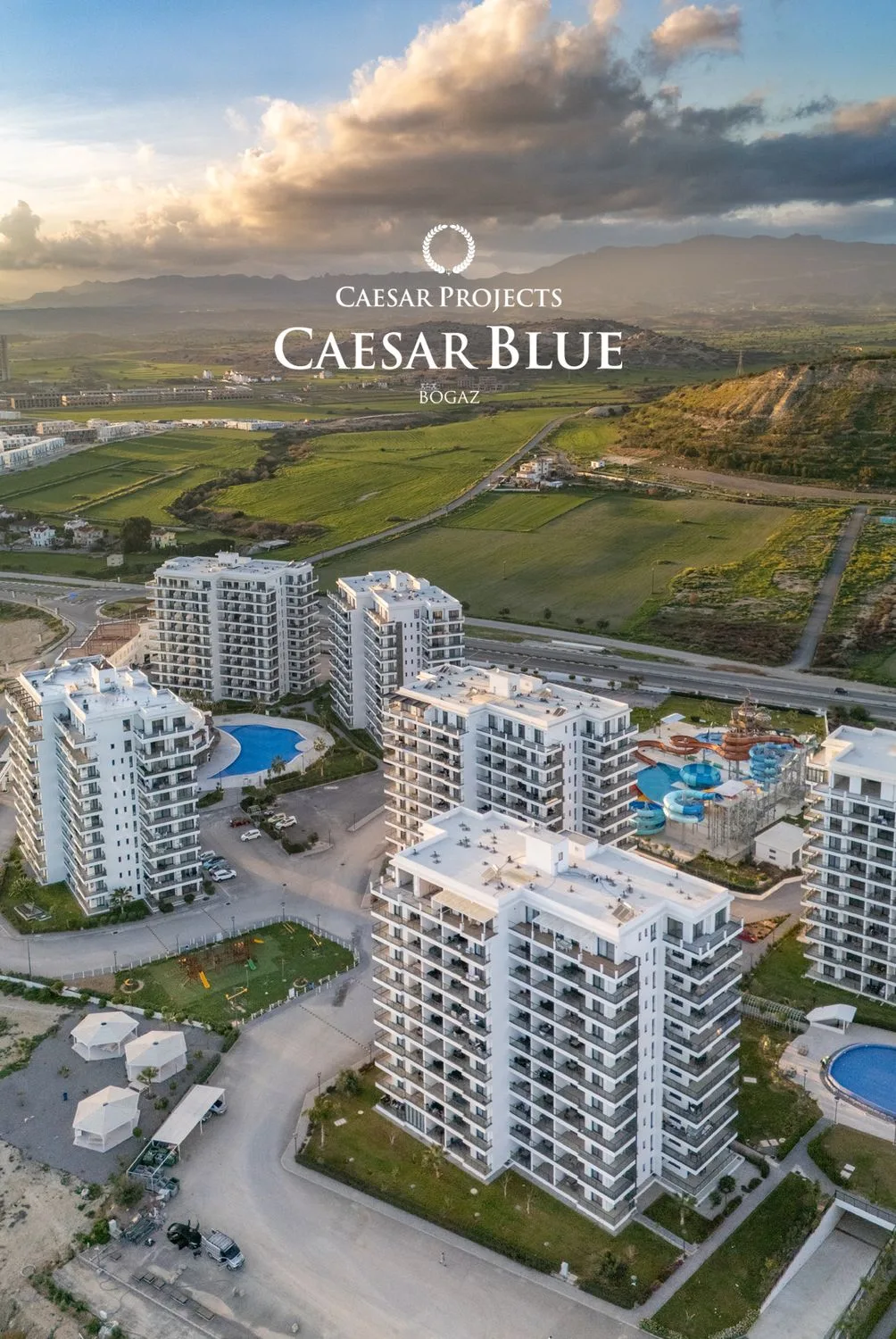 Caesar Blue konut blokları genel görünüm