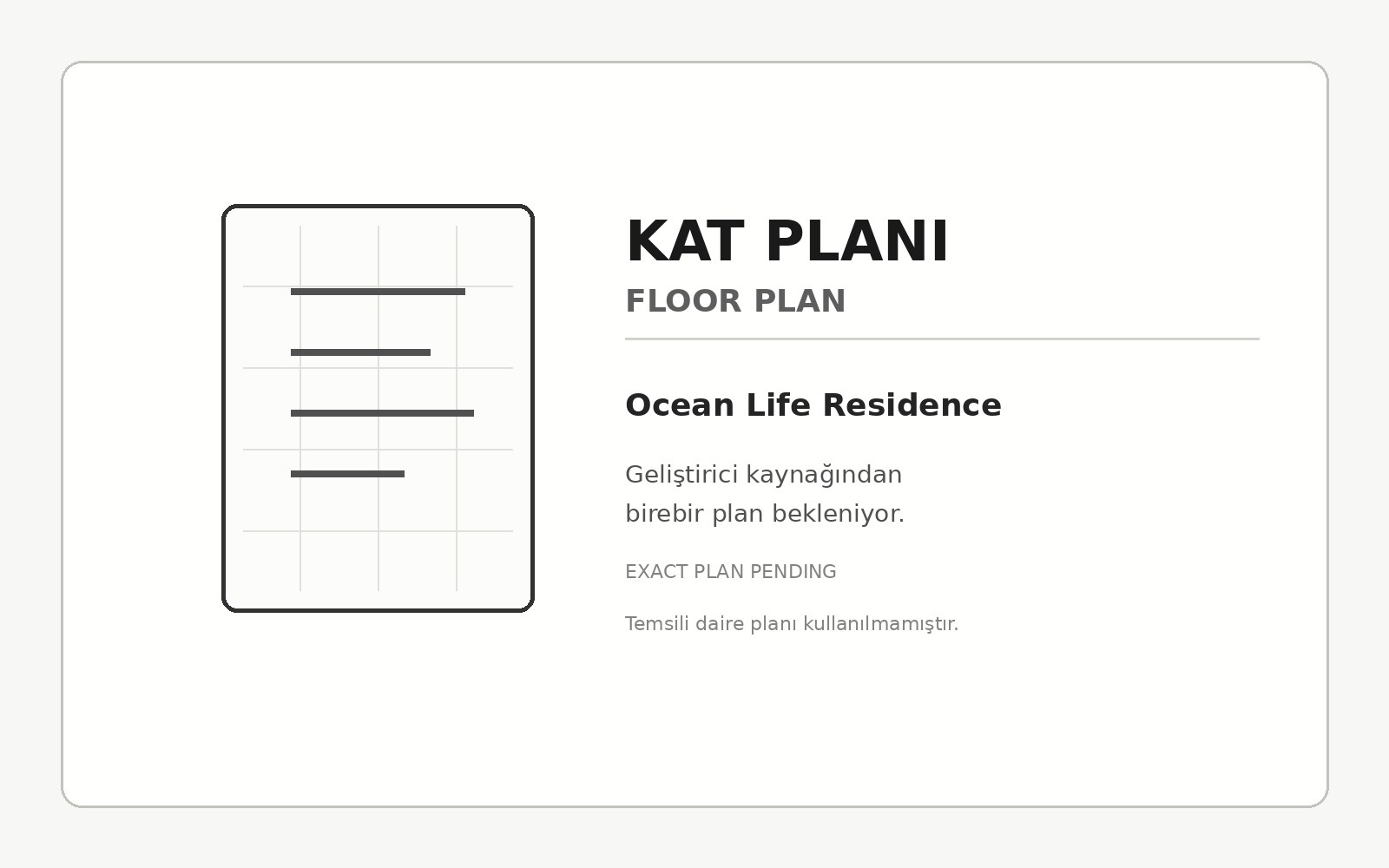 Ocean Life Studio - frontend.project_detail.floor_plan
