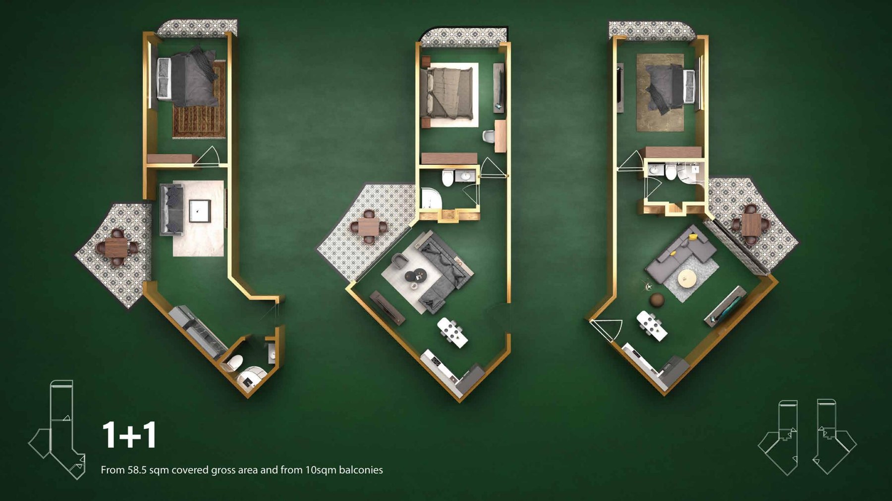 1 Schlafzimmer - frontend.project_detail.floor_plan