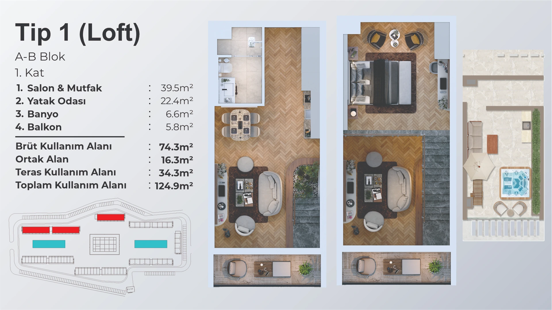 Loft Typ 1 – A-B Blöcke - frontend.project_detail.floor_plan
