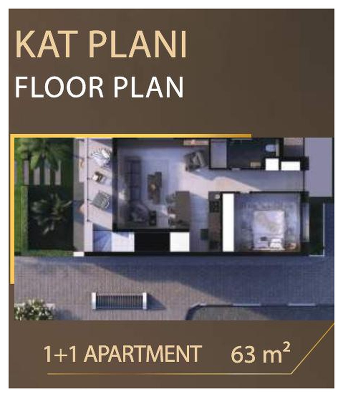 Sky Diora 1-Bedroom Apartment - frontend.project_detail.floor_plan