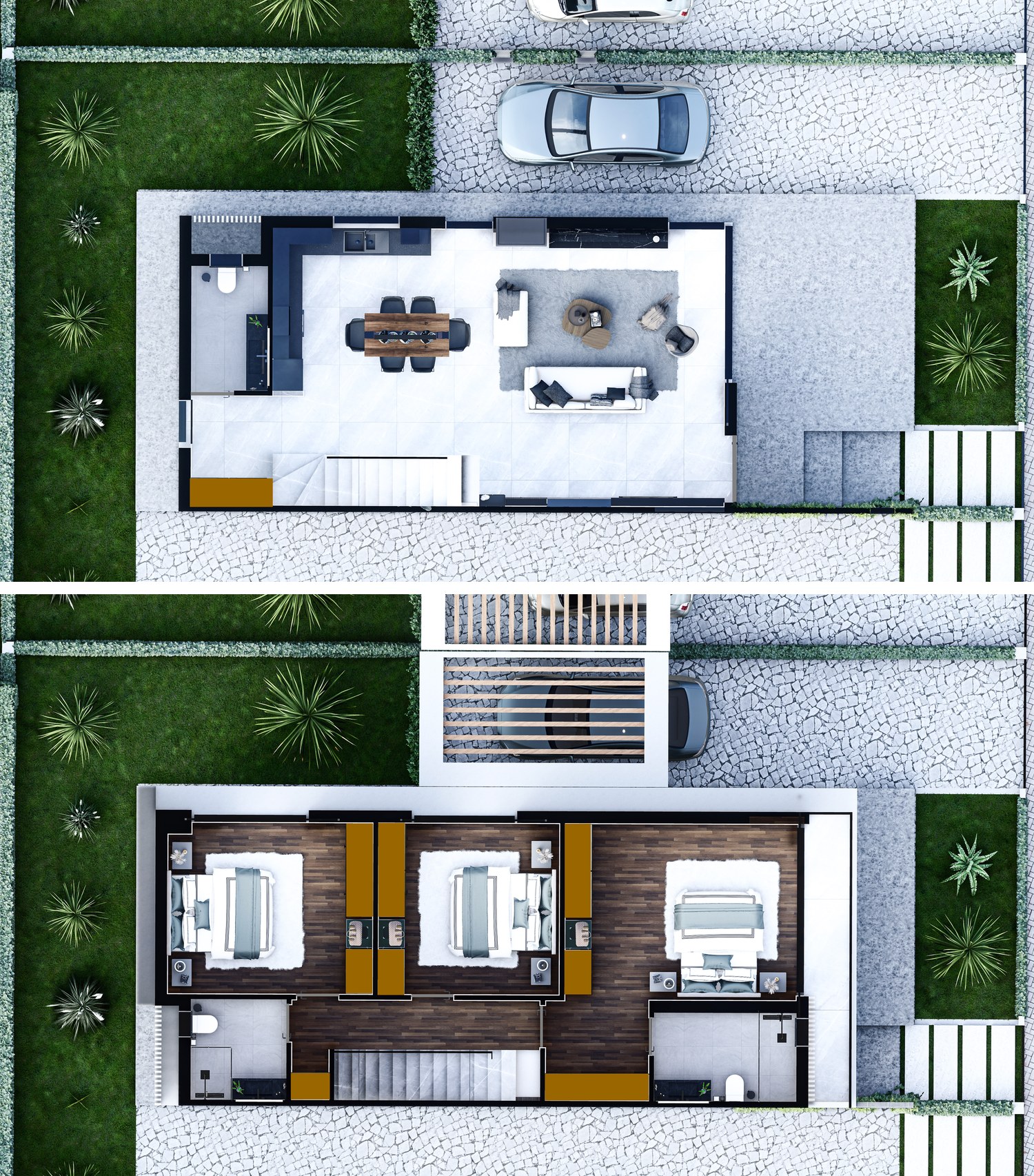 Willa bliźniacza 3+1 - frontend.project_detail.floor_plan