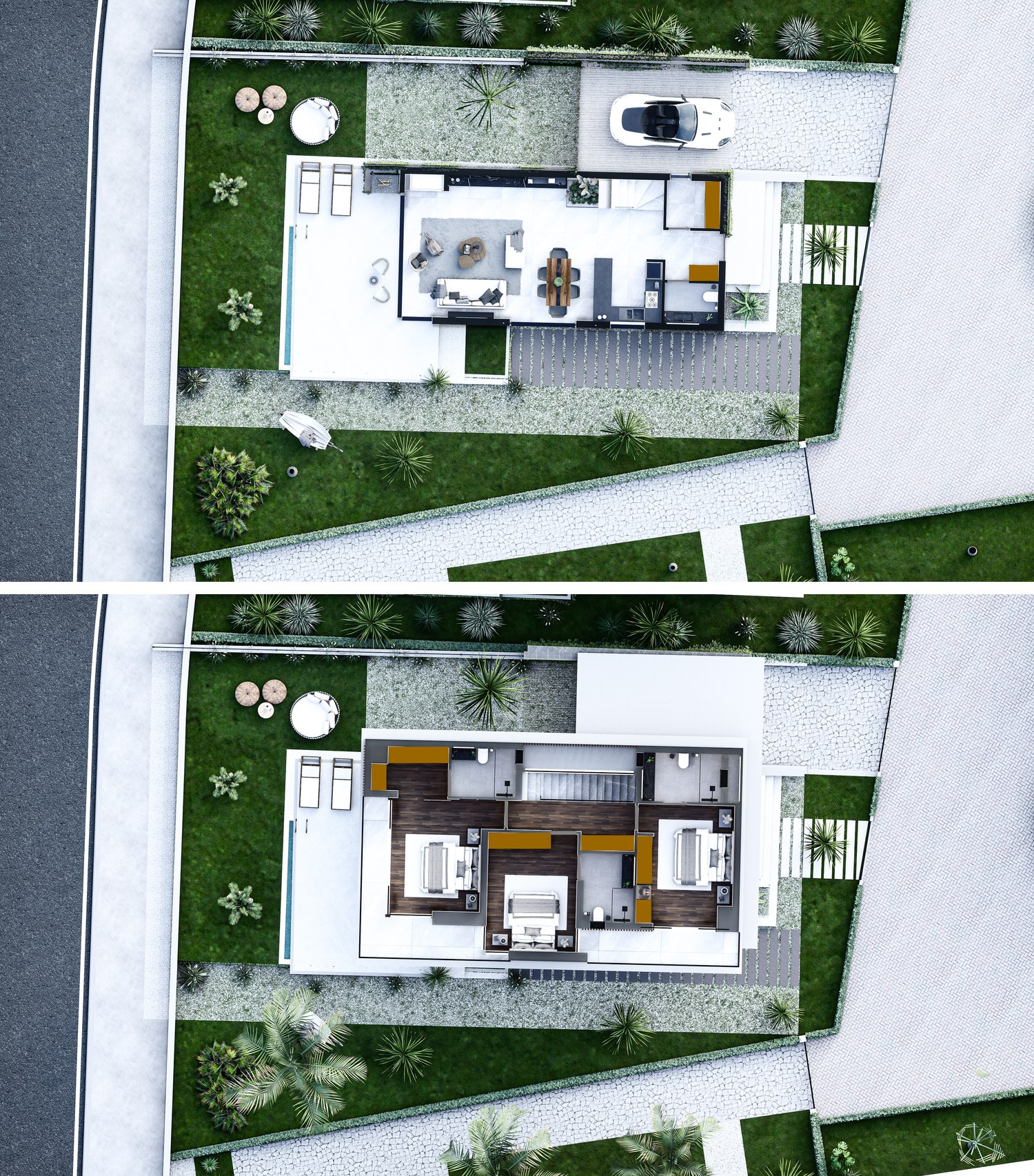 Willa wolnostojąca 3+1 - frontend.project_detail.floor_plan